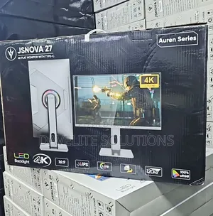 Js Nova 27 Inch Ips Gaming Monitor - 120hz, Hdmi/Dp, Type-C