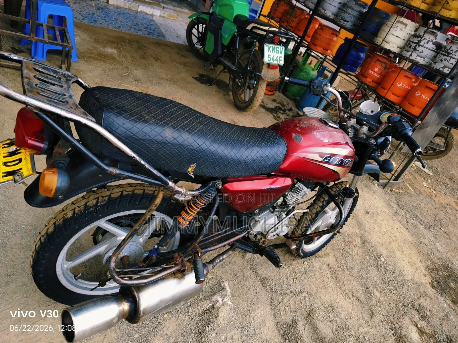 Bajaj Boxer 125 2016 Red