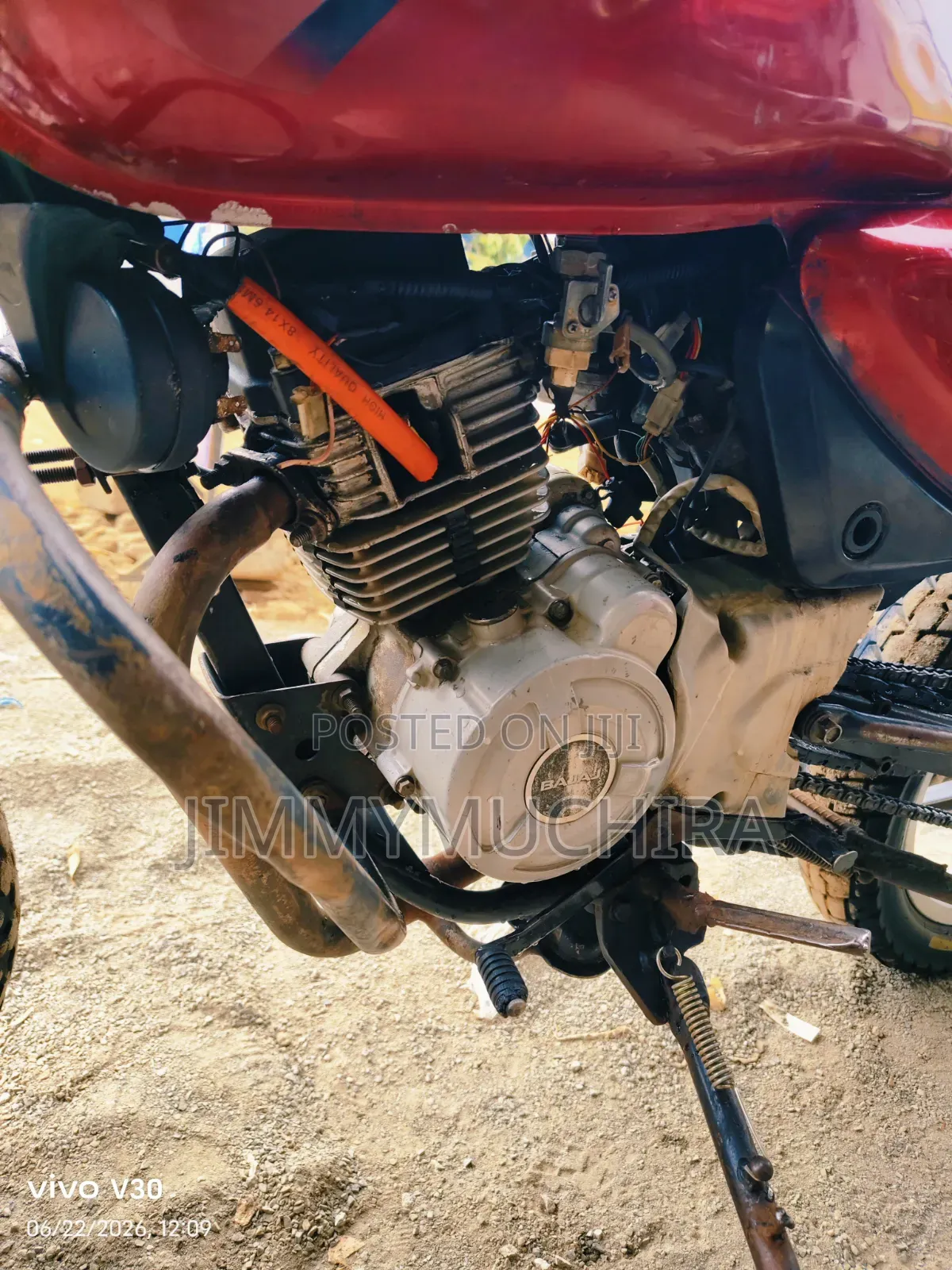 Bajaj Boxer 125 2016 Red