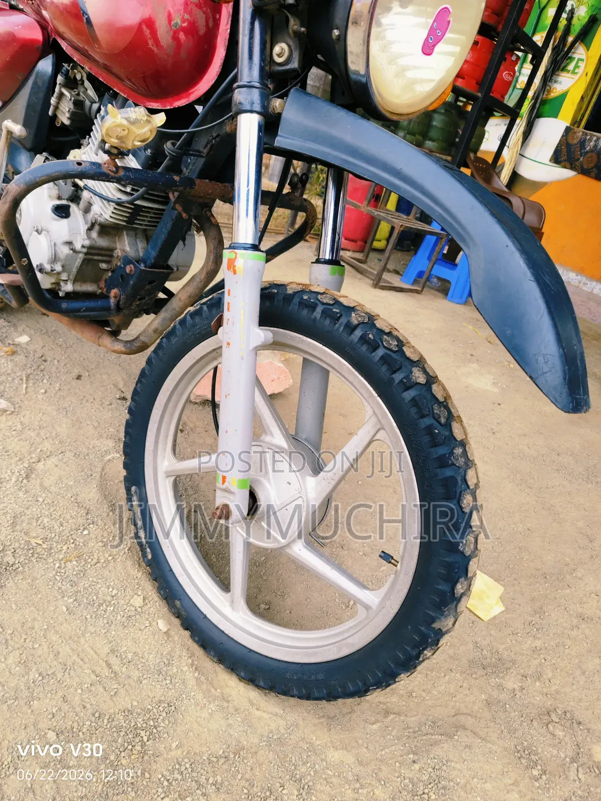 Bajaj Boxer 125 2016 Red