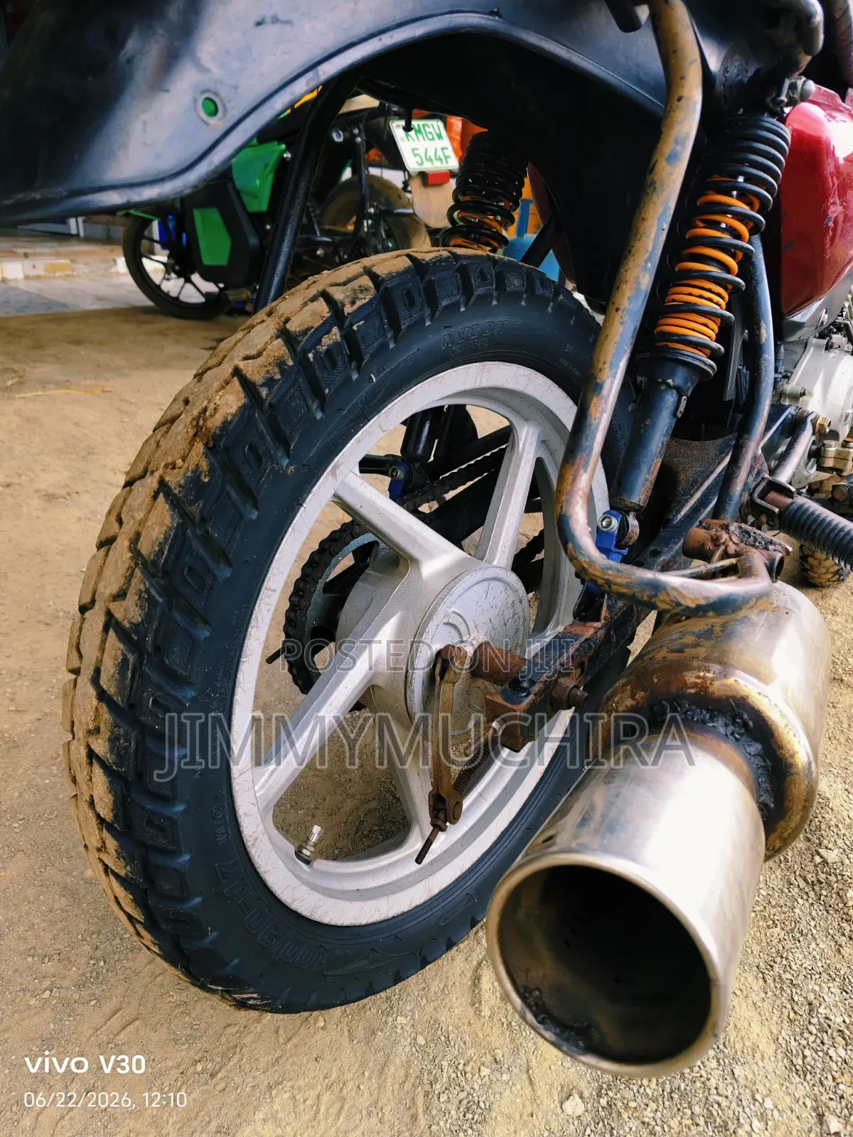 Bajaj Boxer 125 2016 Red