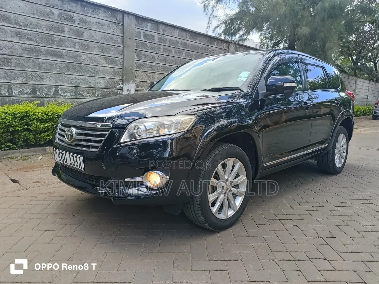 Toyota Vanguard 2012 Black
