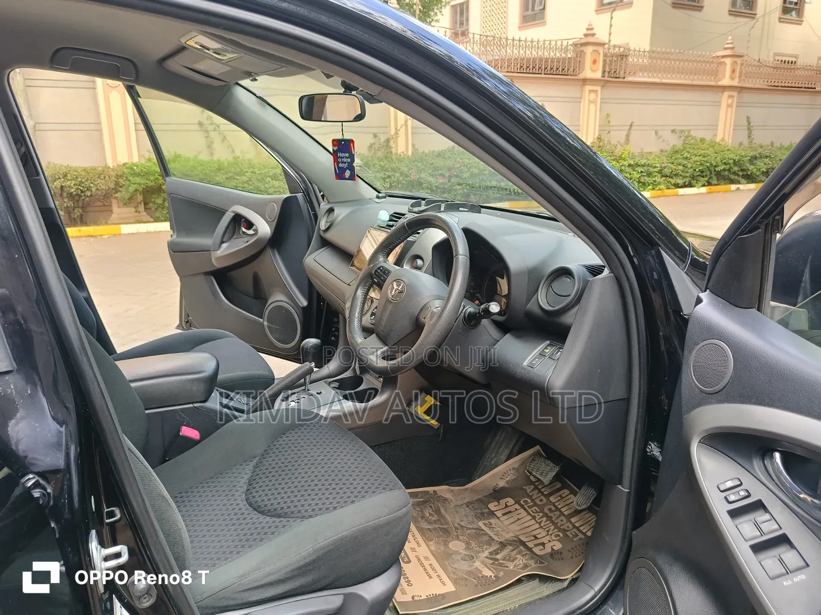 Toyota Vanguard 2012 Black