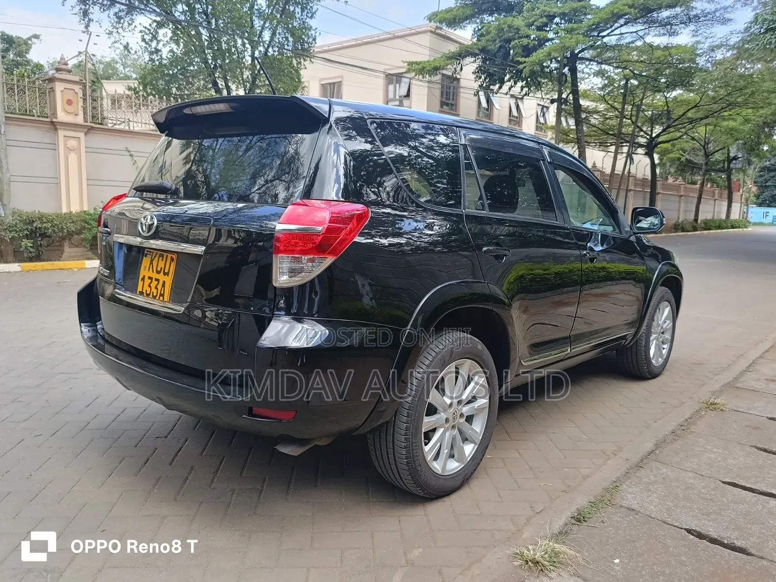 Toyota Vanguard 2012 Black