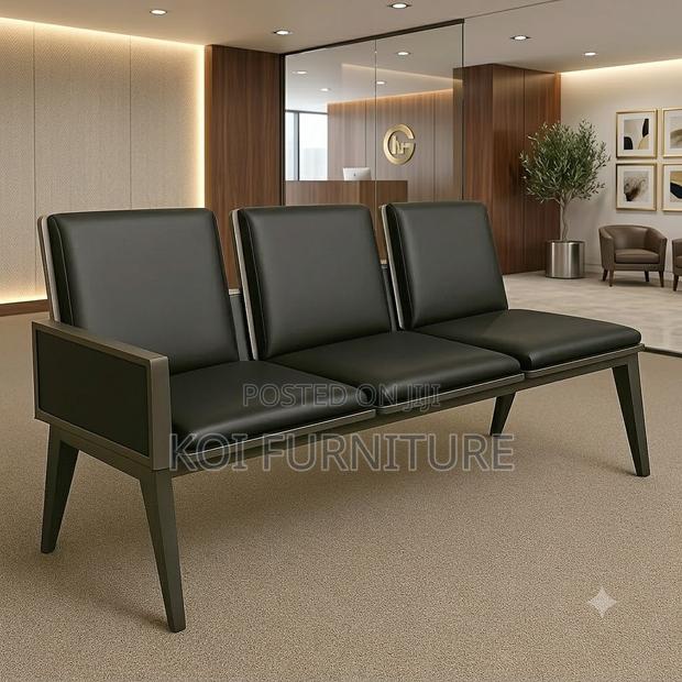Office Bench; Three Seaters Reception Office Bench - thumbnail 5