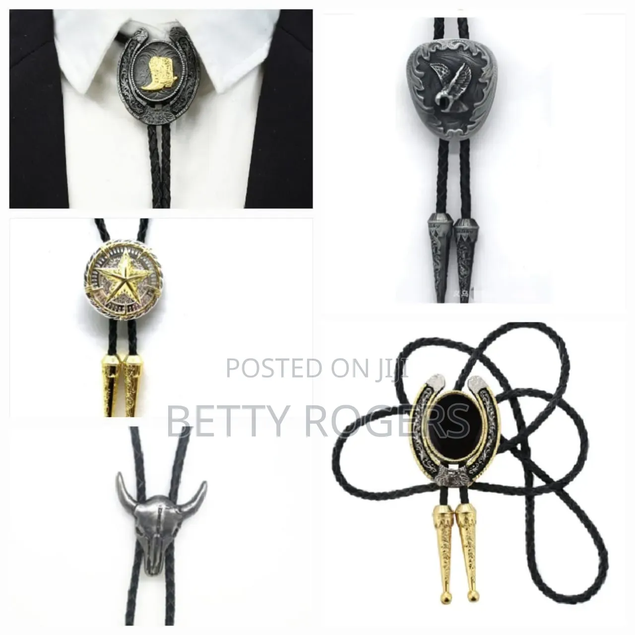 Cowgirl Cowboy Accessories – Bolo Ties