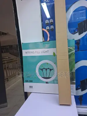 Qx-360 Led Ring Light With Phone Holder for Content Creation
