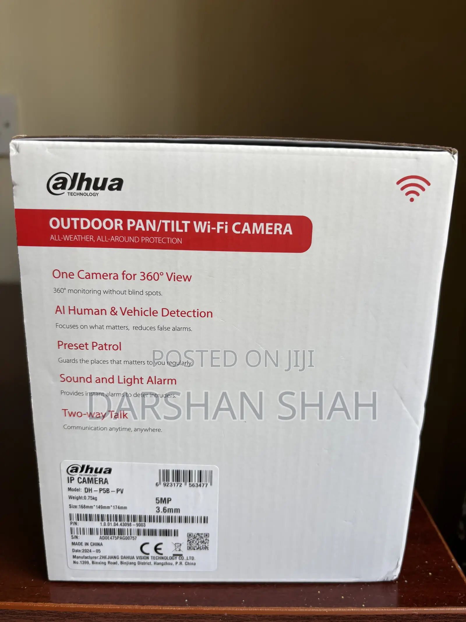 CCTV Camera With Ai Features and 360 View