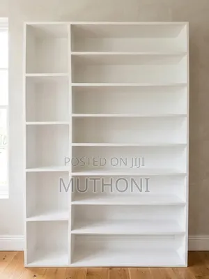 Spacious Large White Shoe Rack