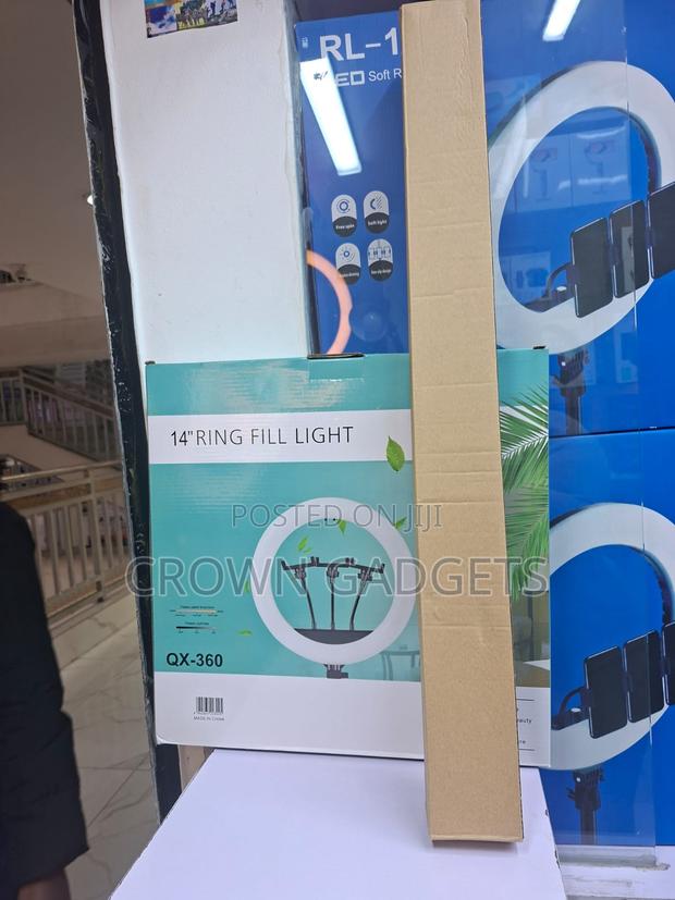 Qx-360 Led Ring Light for Tiktok Youtube and Live Streaming