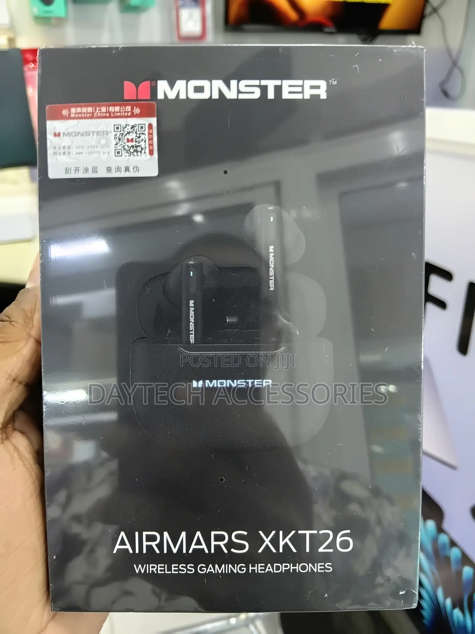 Monster Xkt26 TWS Earphones Hifi Stereo Gaming Headset.