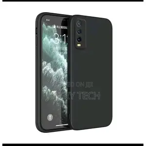 Case for Vivo Y20 Back Matte Cover Camera Protection Square Liquid Si
