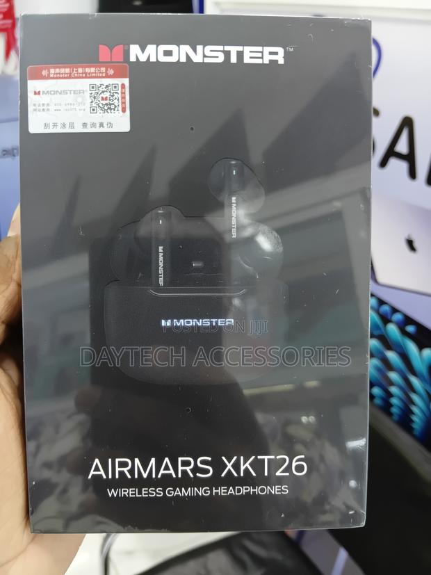 Monster Xkt26 TWS Wireless Gaming Bluetooth Earphones.