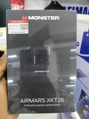 Monster Xkt26 TWS Wireless Gaming Bluetooth Earphones.