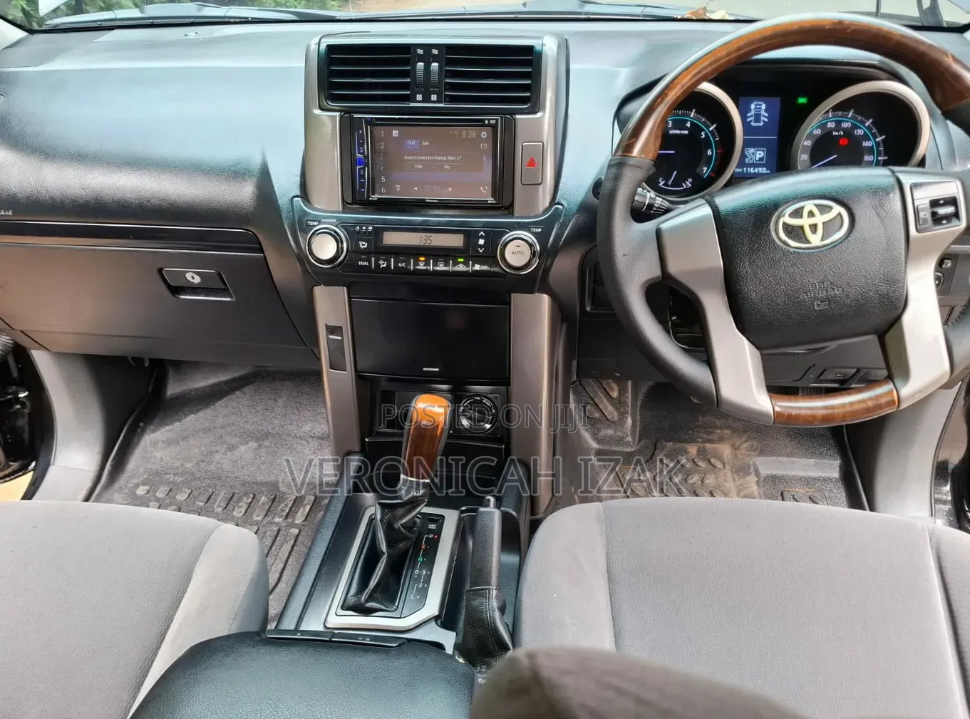 Toyota Land Cruiser Prado 2011 Black