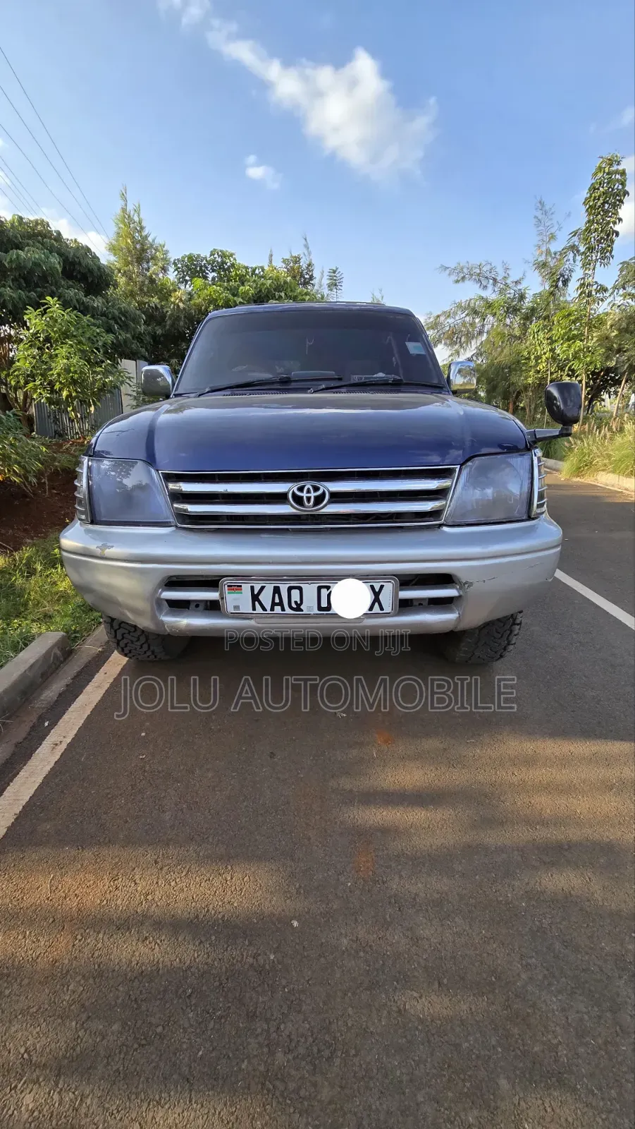 Toyota Land Cruiser Prado 1998 Blue