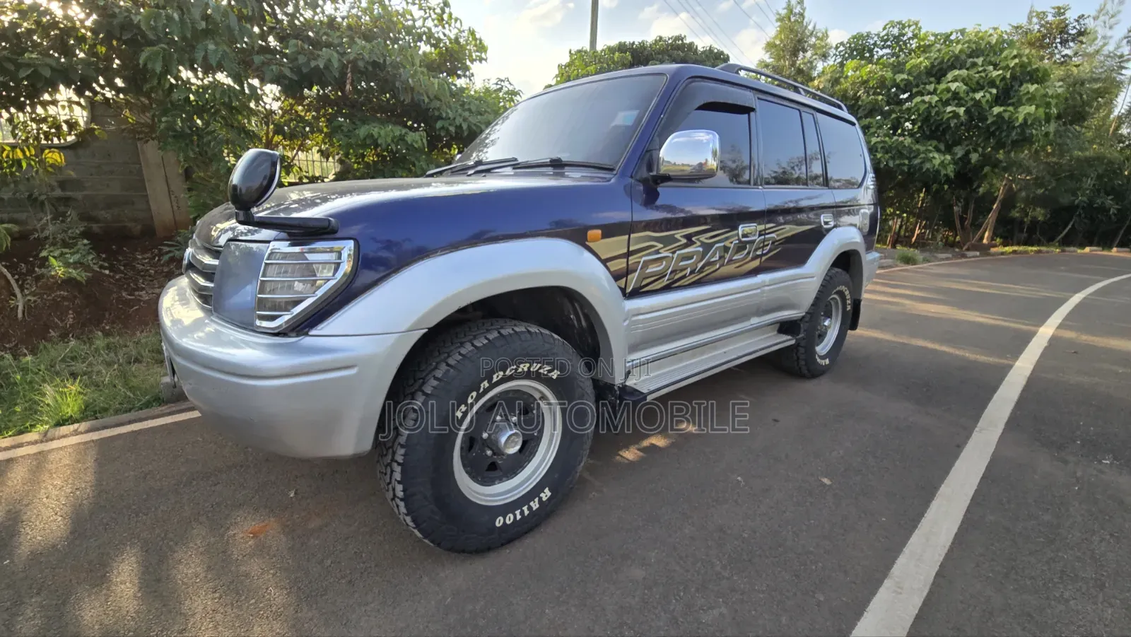 Toyota Land Cruiser Prado 1998 Blue