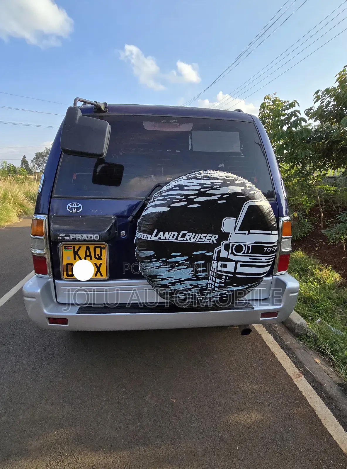 Toyota Land Cruiser Prado 1998 Blue
