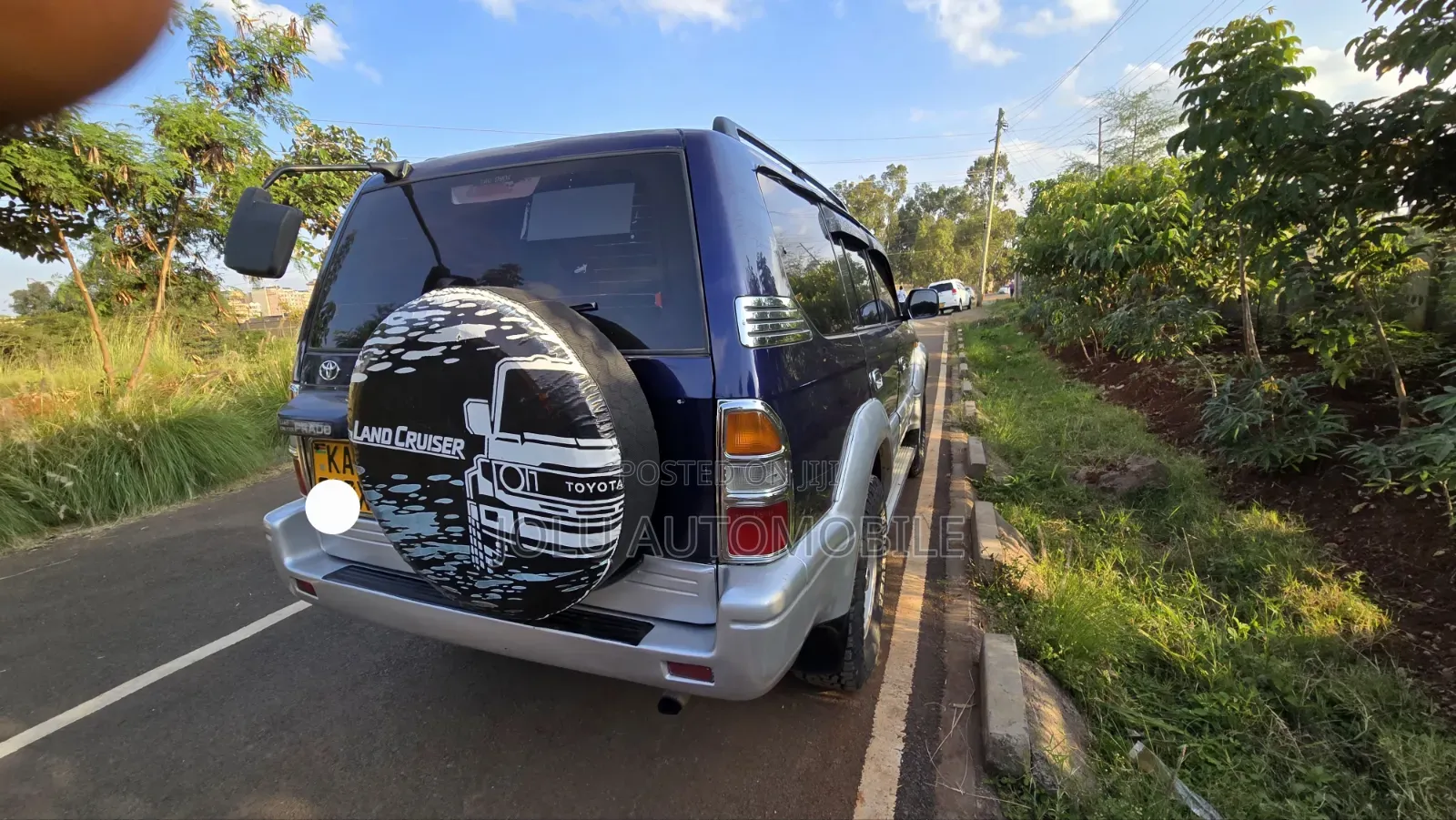 Toyota Land Cruiser Prado 1998 Blue
