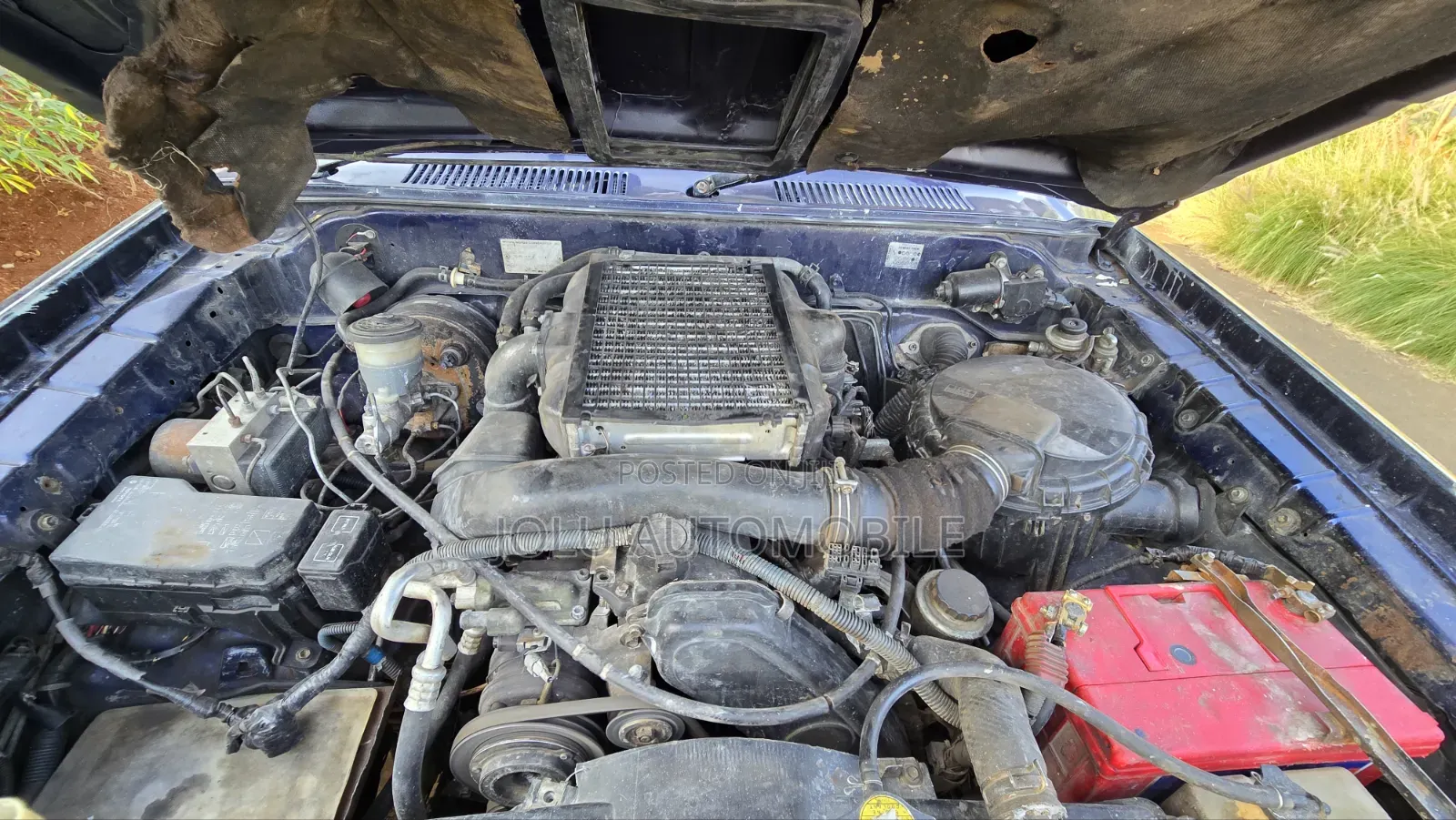 Toyota Land Cruiser Prado 1998 Blue