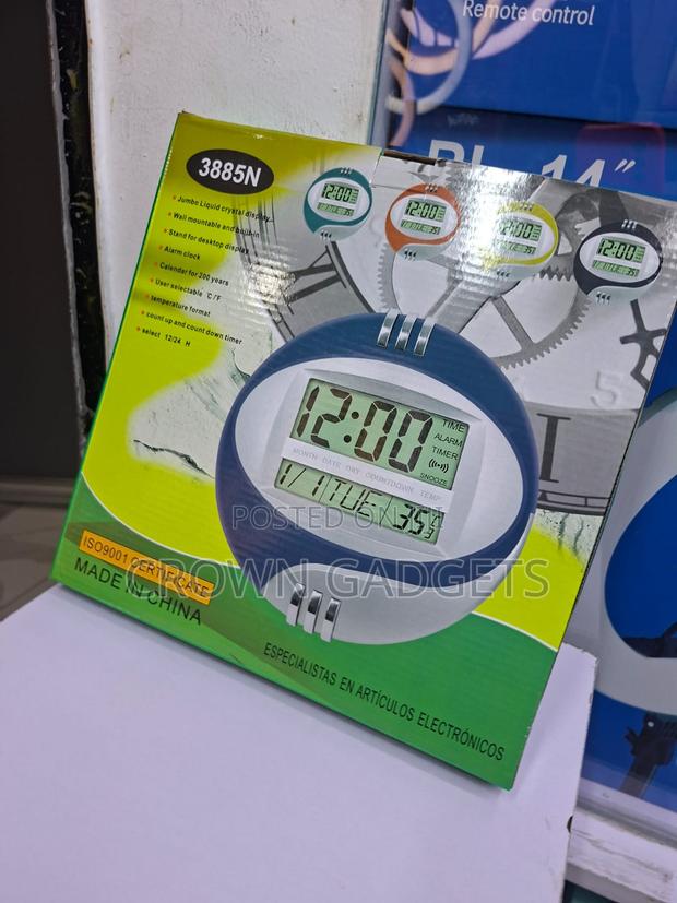Kadio 3885n Digital Alarm Clock With Temperature Display - thumbnail 3