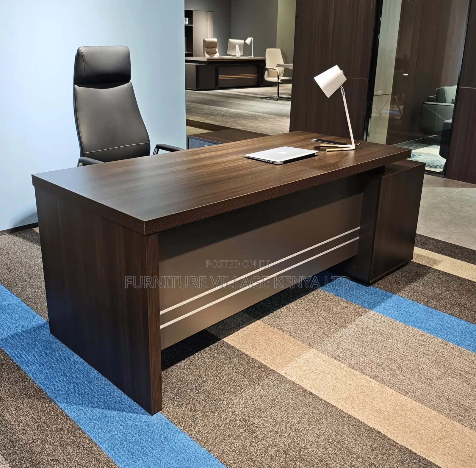 180cm Executive L-Shaped Office Desk