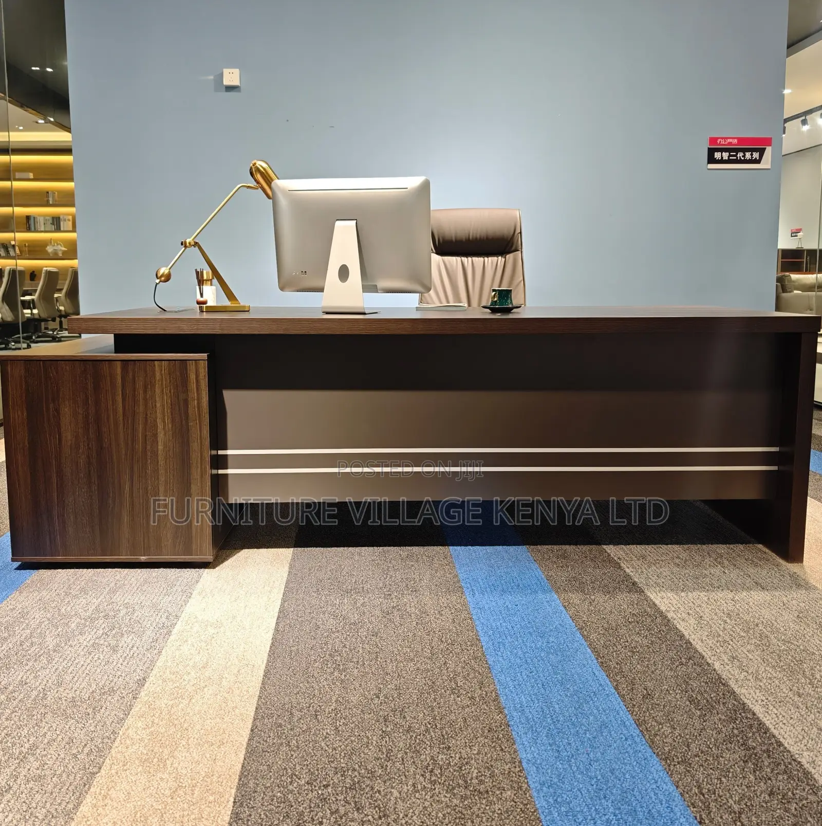 180cm Executive L-Shaped Office Desk