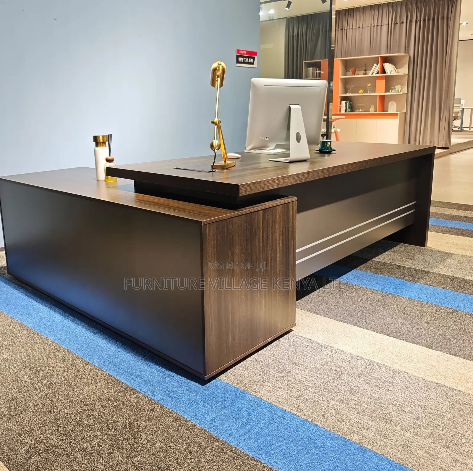 180cm Executive L-Shaped Office Desk