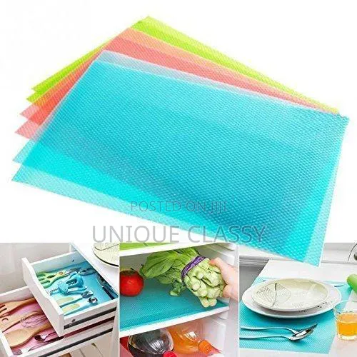 6pcs Waterproof Fridge Mats