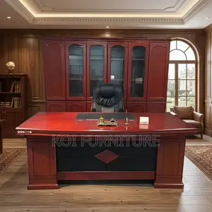 Office Desk; 1.8 Meter Executive Mahogany Governor Office Desk