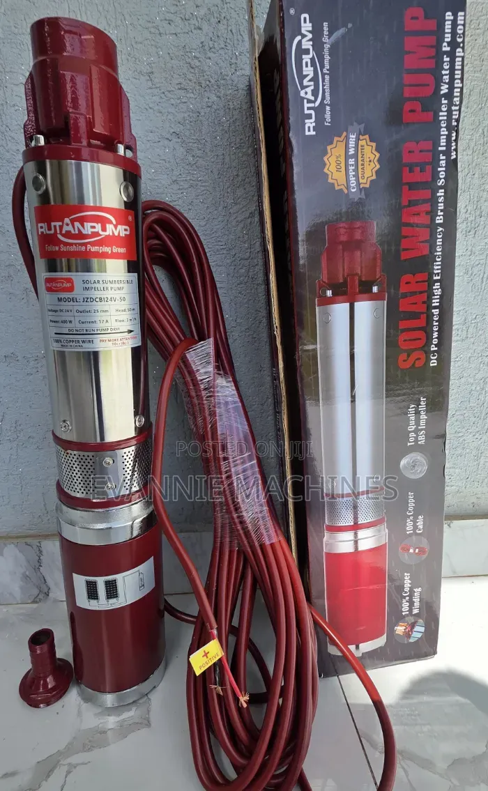 Heavy Duty Solar Submersible Water Pump