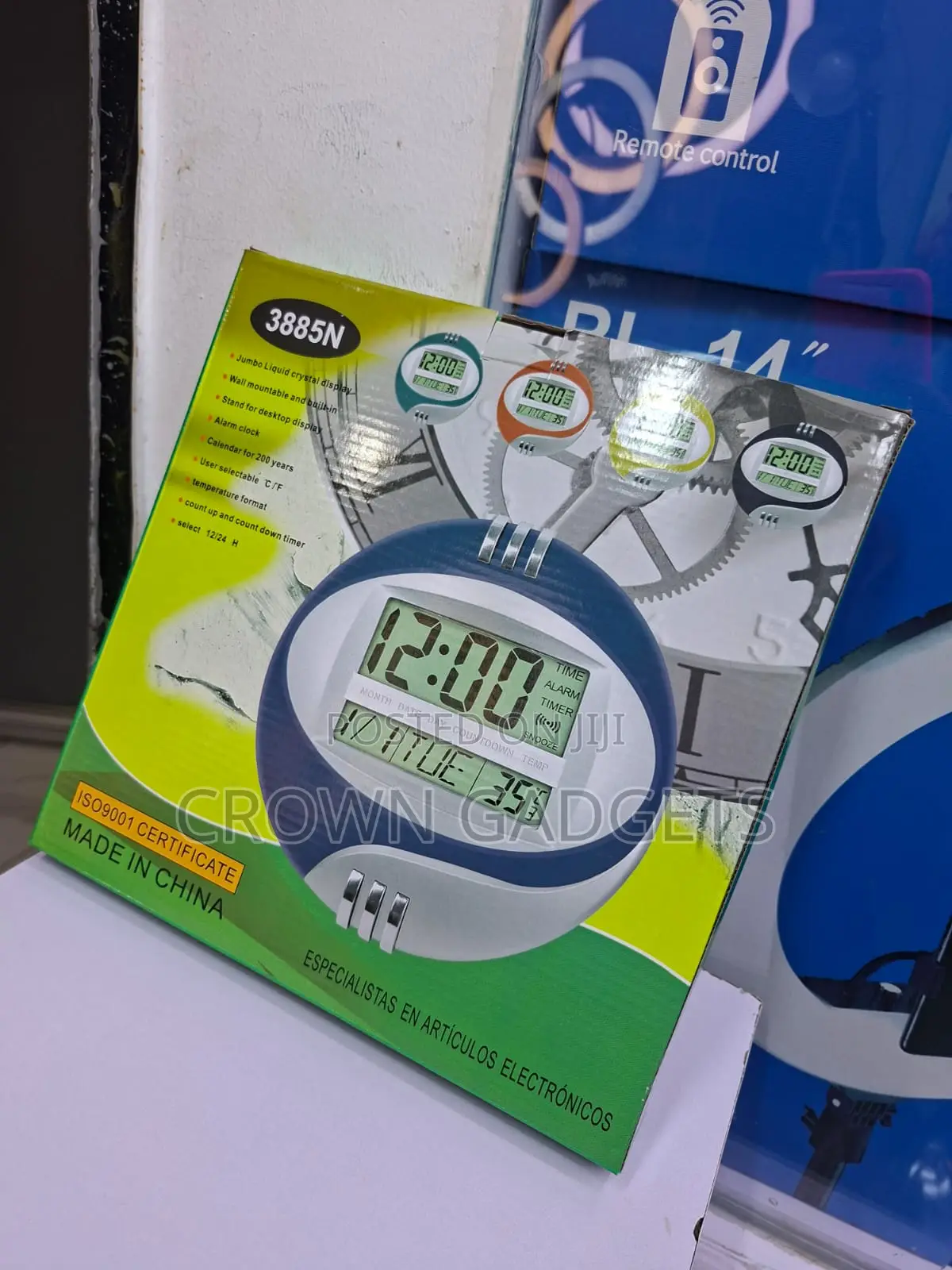 Kadio 3885n Multifunction Digital Clock With Desktop Stand