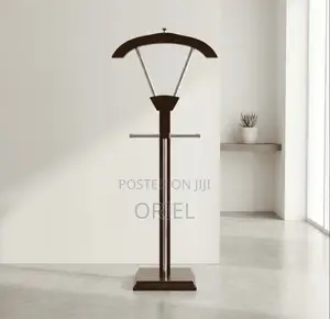 Office Coat Hanger : Executive Mahogany Office Coat Hanger Stand
