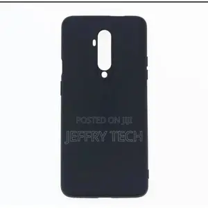Soft Silicone Shock Proof Case for One Plus 7t Pro Solid Color Back Co
