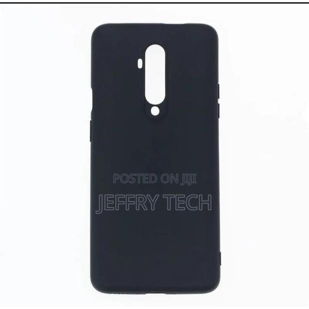 Soft Silicone Shock Proof Case for One Plus 7t Pro Solid Color Back Co
