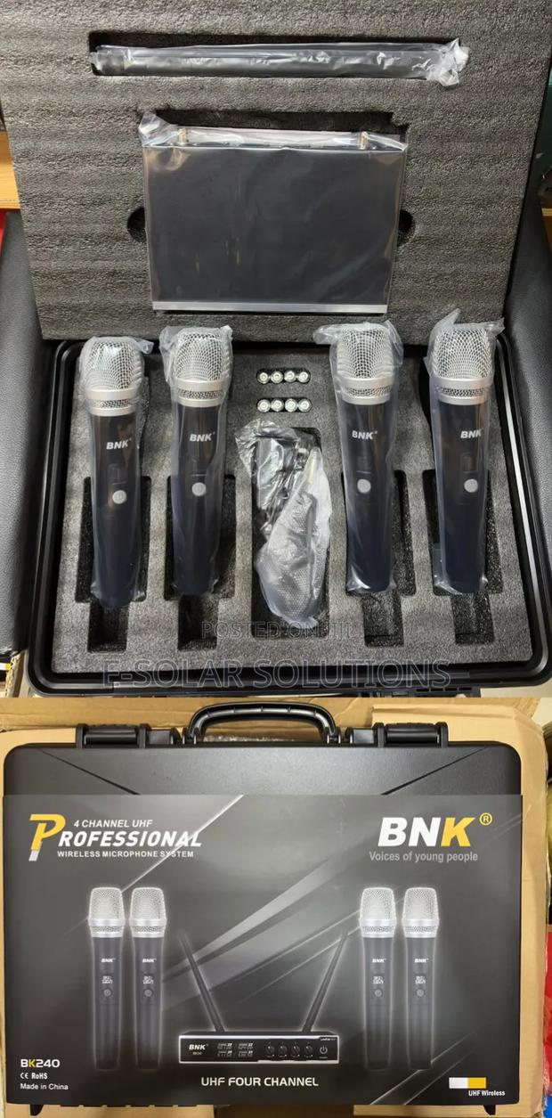 BNK Bk240 4 in 1 Wireless Microphone