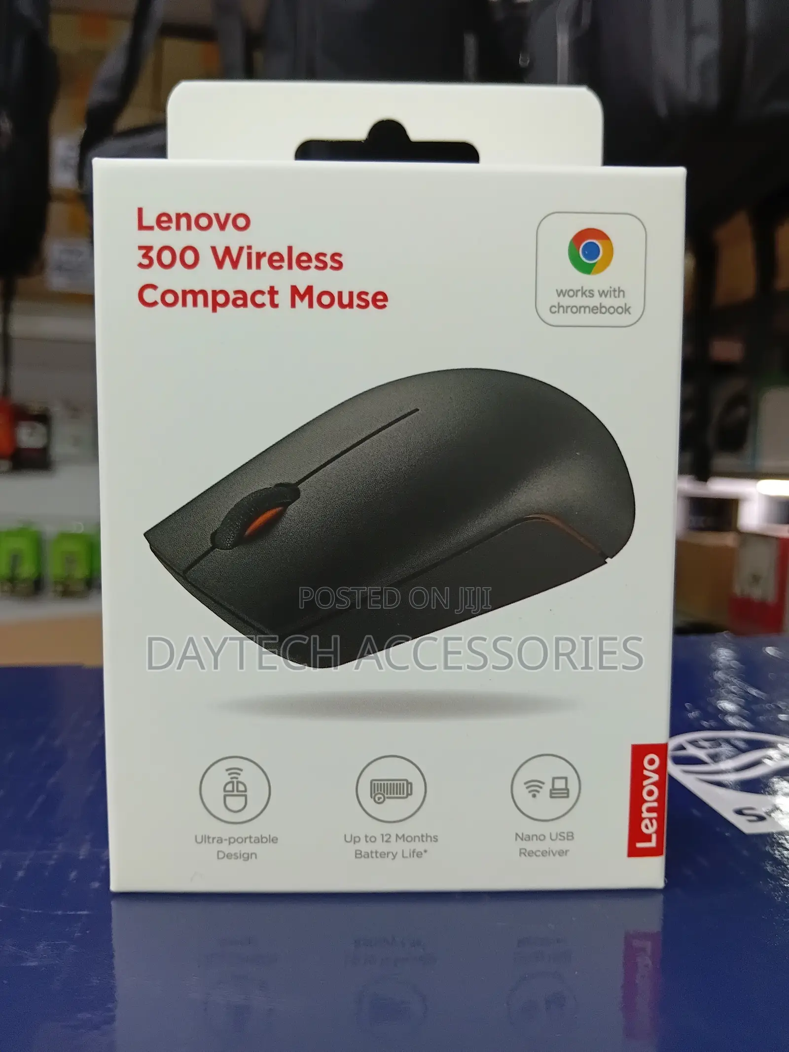 This Is a Lenovo 300 Wireless Compact Mouse
