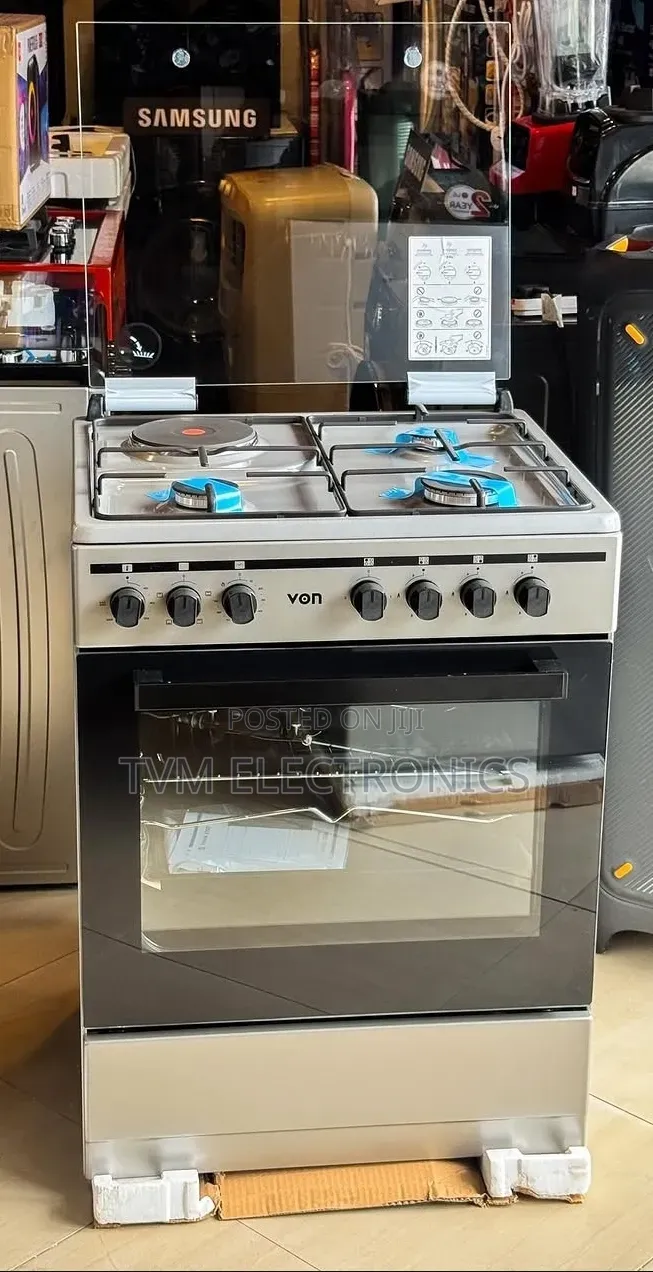 Von 60x60 3+1 Flame Failure Rottessarie Electric Oven With Turbo Fan