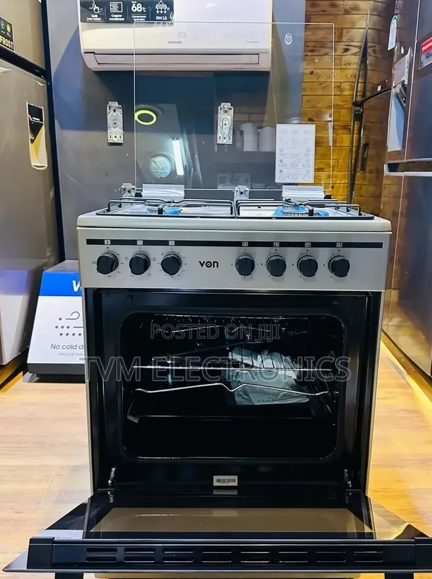 Von 60x60 3+1 Flame Failure Rottessarie Electric Oven With Turbo Fan