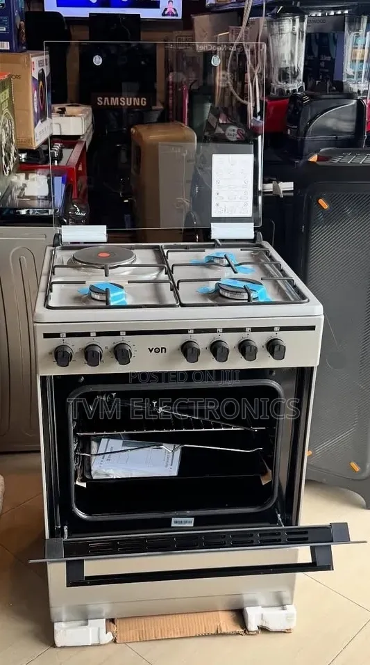Von 60x60 3+1 Flame Failure Rottessarie Electric Oven With Turbo Fan