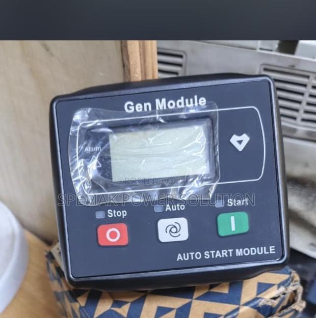 Generator Control Module - main view