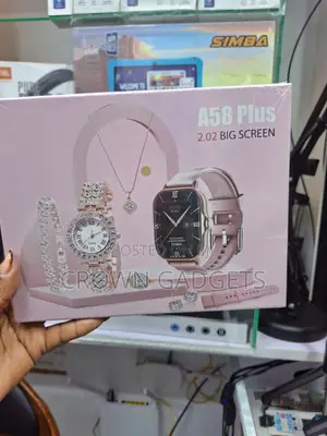 A58 Plus Bluetooth Smartwatch Gift Box for Women