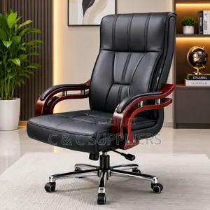 High Back Leather Bliss Task Chair
