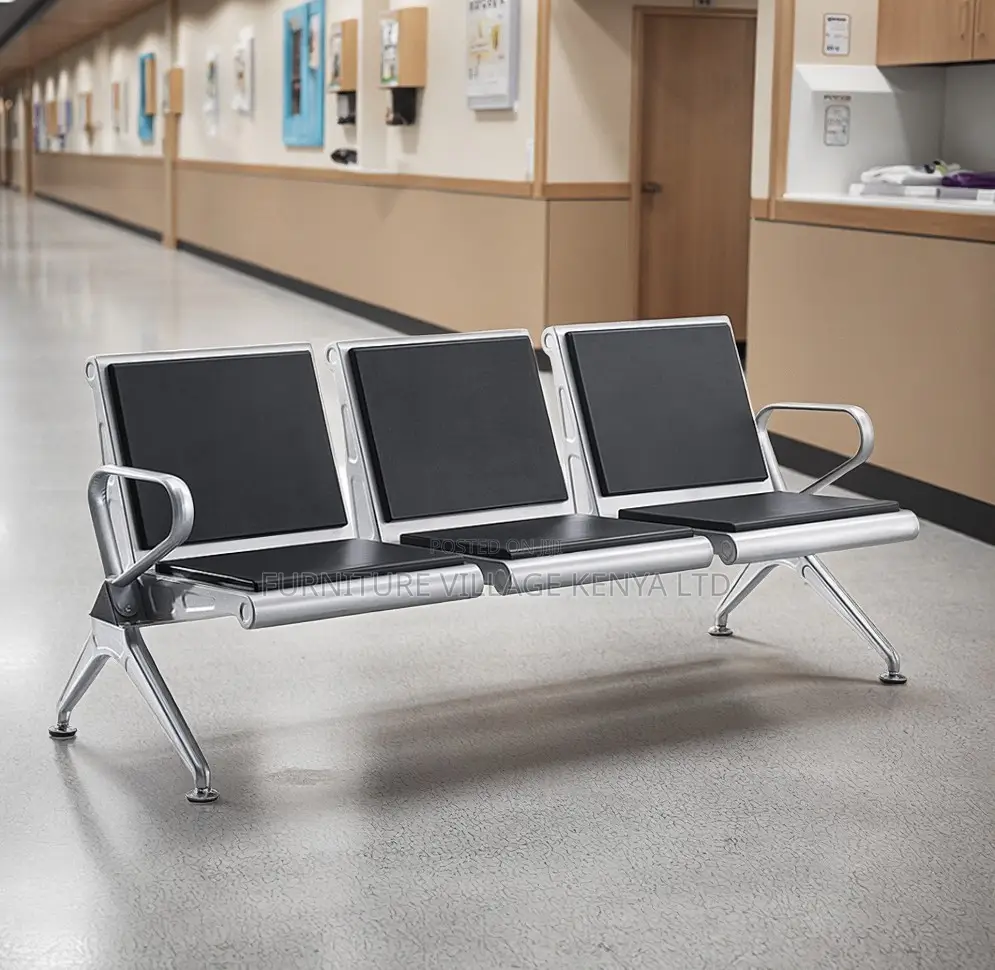Heavy Padded 3-Link Reception Bench