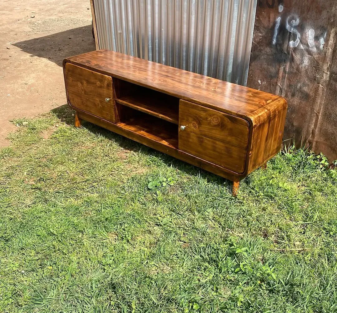 Tv Stand 6ft, Wooden Design