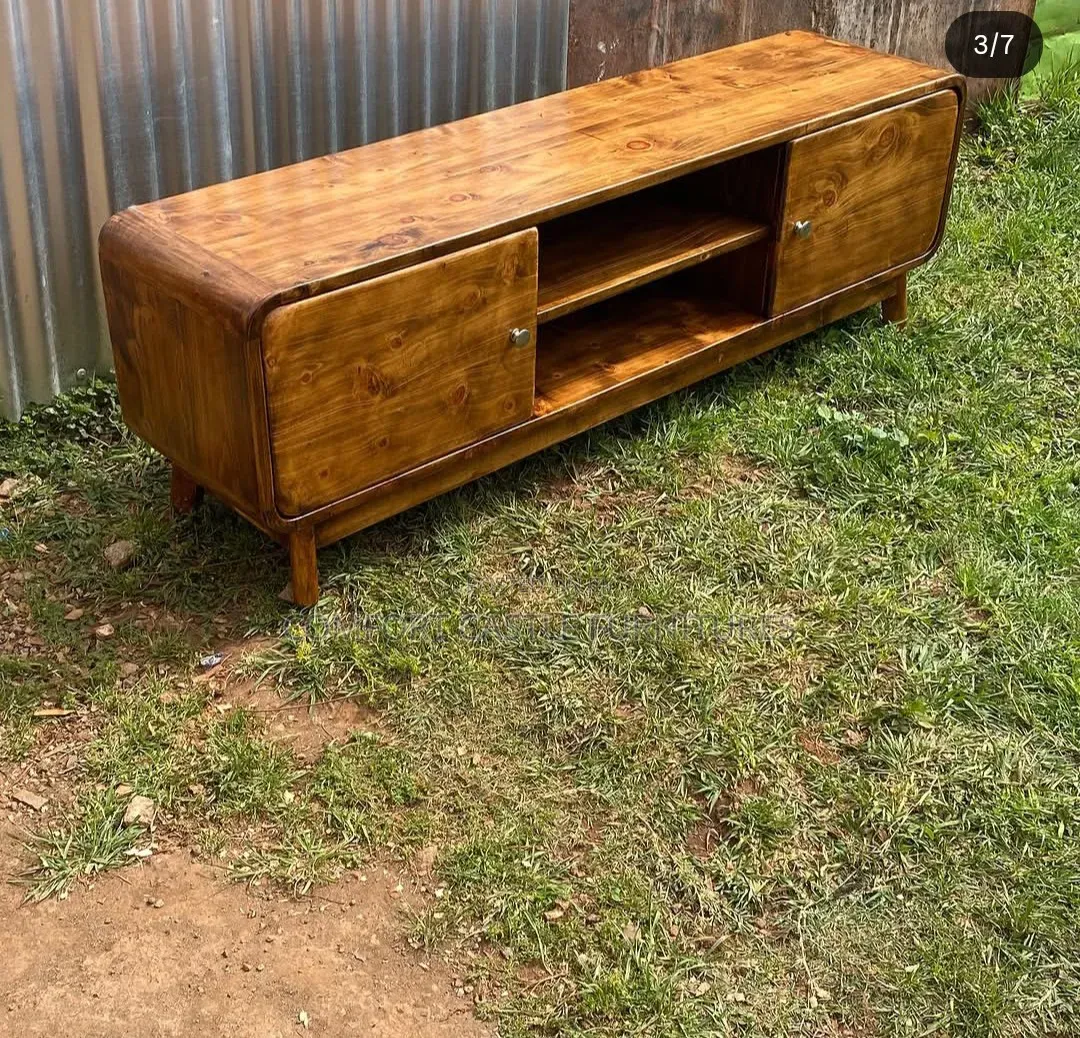 Tv Stand 6ft, Wooden Design