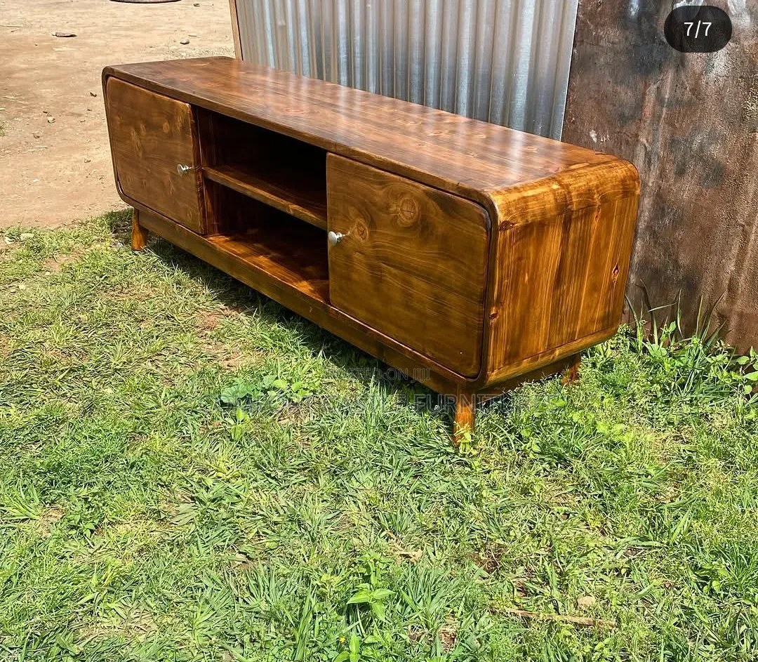 Tv Stand 6ft, Wooden Design