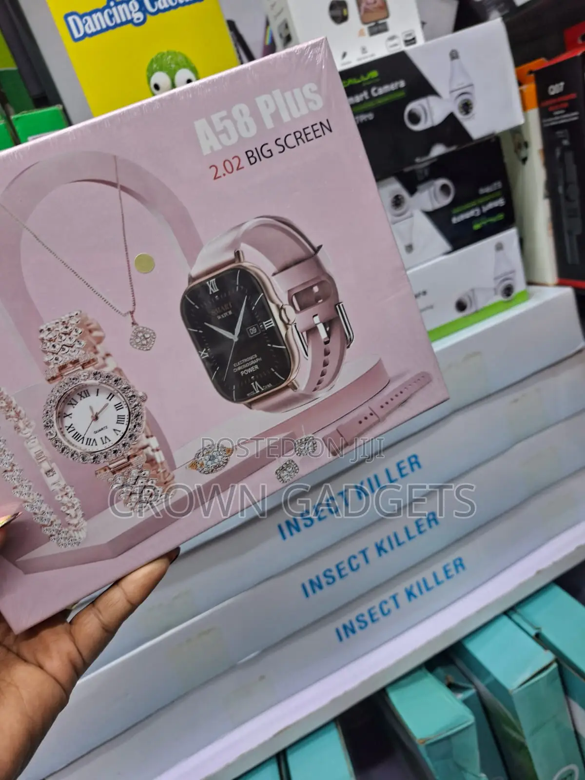 A58 Plus 2.02 Inch Bluetooth Smartwatch Luxury Gift Box