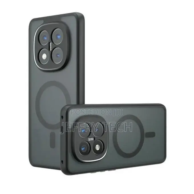 Magnetic Frosted Case for Redmi Note 14pro Plus Shockproof Back Case/
