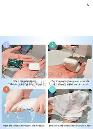 22pcs Travel Compressed Towels